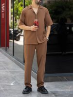 شلوار بنددار کدp289 - Image 2