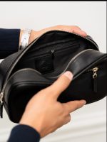 کیف دستی washbag مشکی کارلوتی کد b160 - Image 5