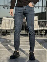 شلوار جین سورمه ای کد p212